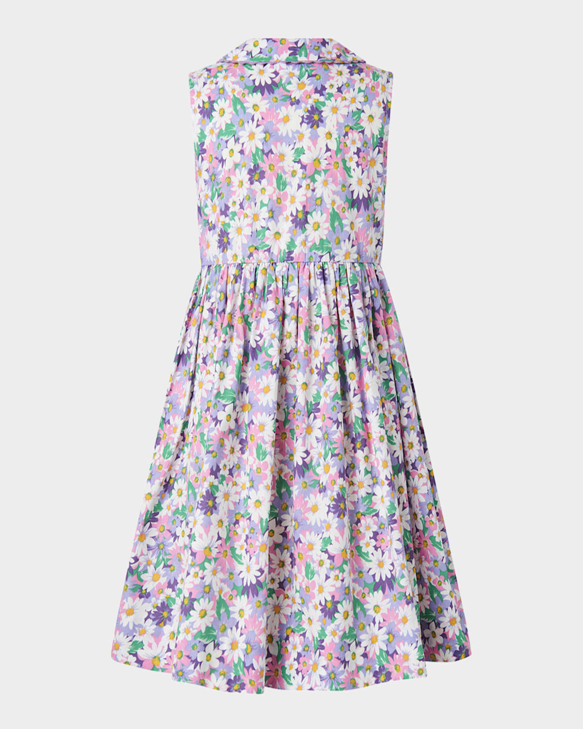 RACHEL RILEY GIRL'S ASTER SLEEVELESS BUTTON-FRONT DRESS 