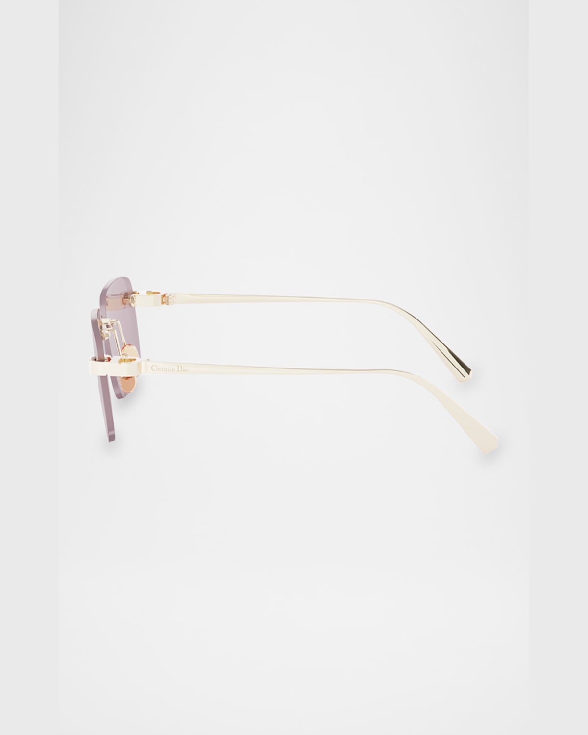 Dior C S4u Rimless Square Sunglasses