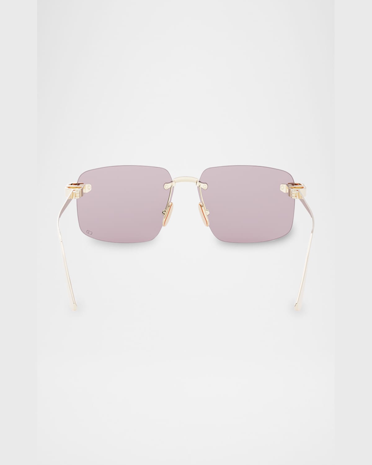 Dior C S4u Rimless Square Sunglasses