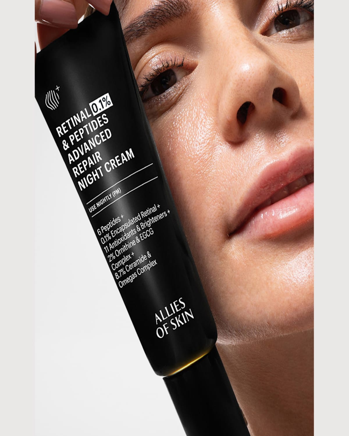 Allies Of Skin Retinal 0.1% And Peptides Advanced Repair Night Cream, 1.62 Oz.
