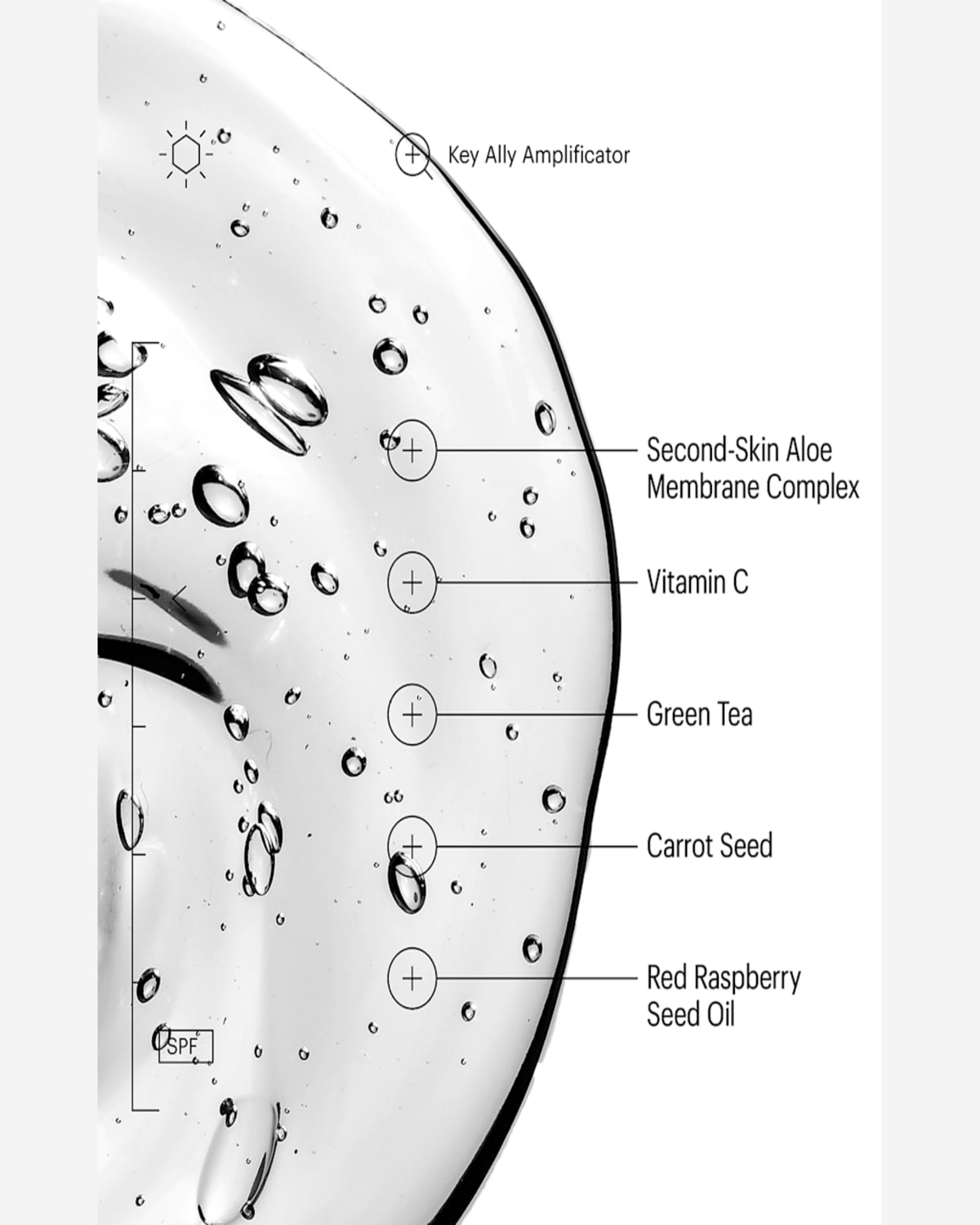 Allies Of Skin The One Spf 50 Invisible Sunscreen Gel, 1.7 Oz.