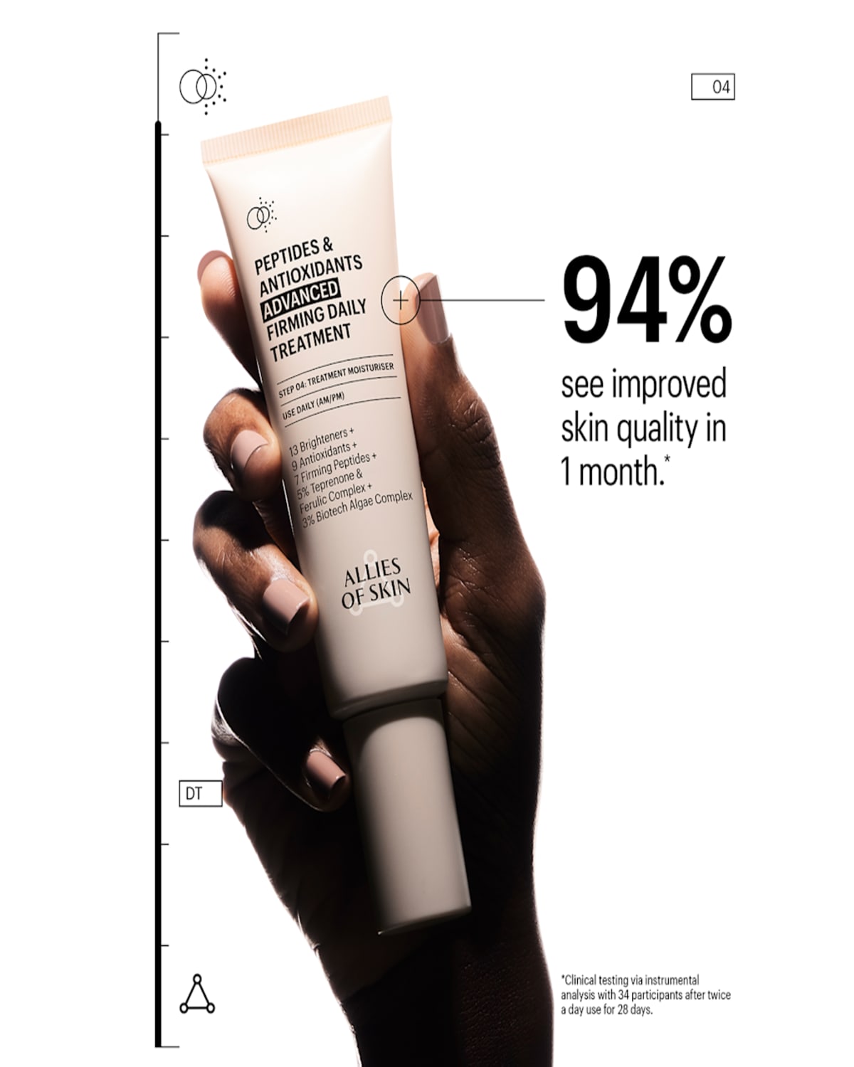 Allies Of Skin Peptides And Antioxidants Advanced Firming Daily Treatment, 1.62 Oz.