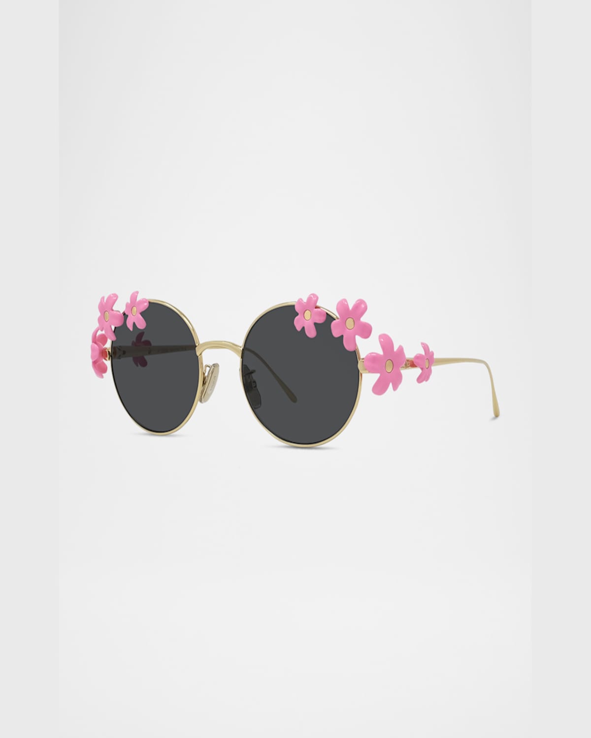 Loewe Signature Floral Metal Sunglasses