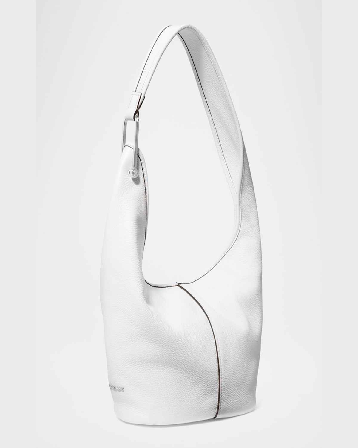 Michael Michael Kors Sonny Leather Shoulder Bag In Optic Whit