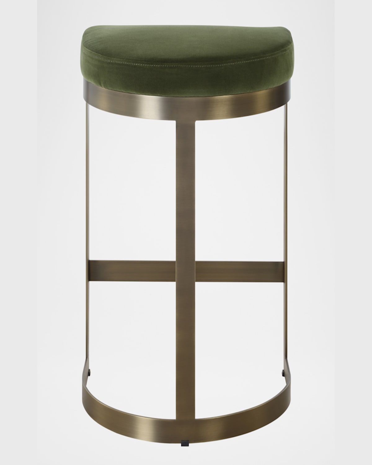 The Uttermost Co Ivanna 26" Counter Stool In Brushed Brass
