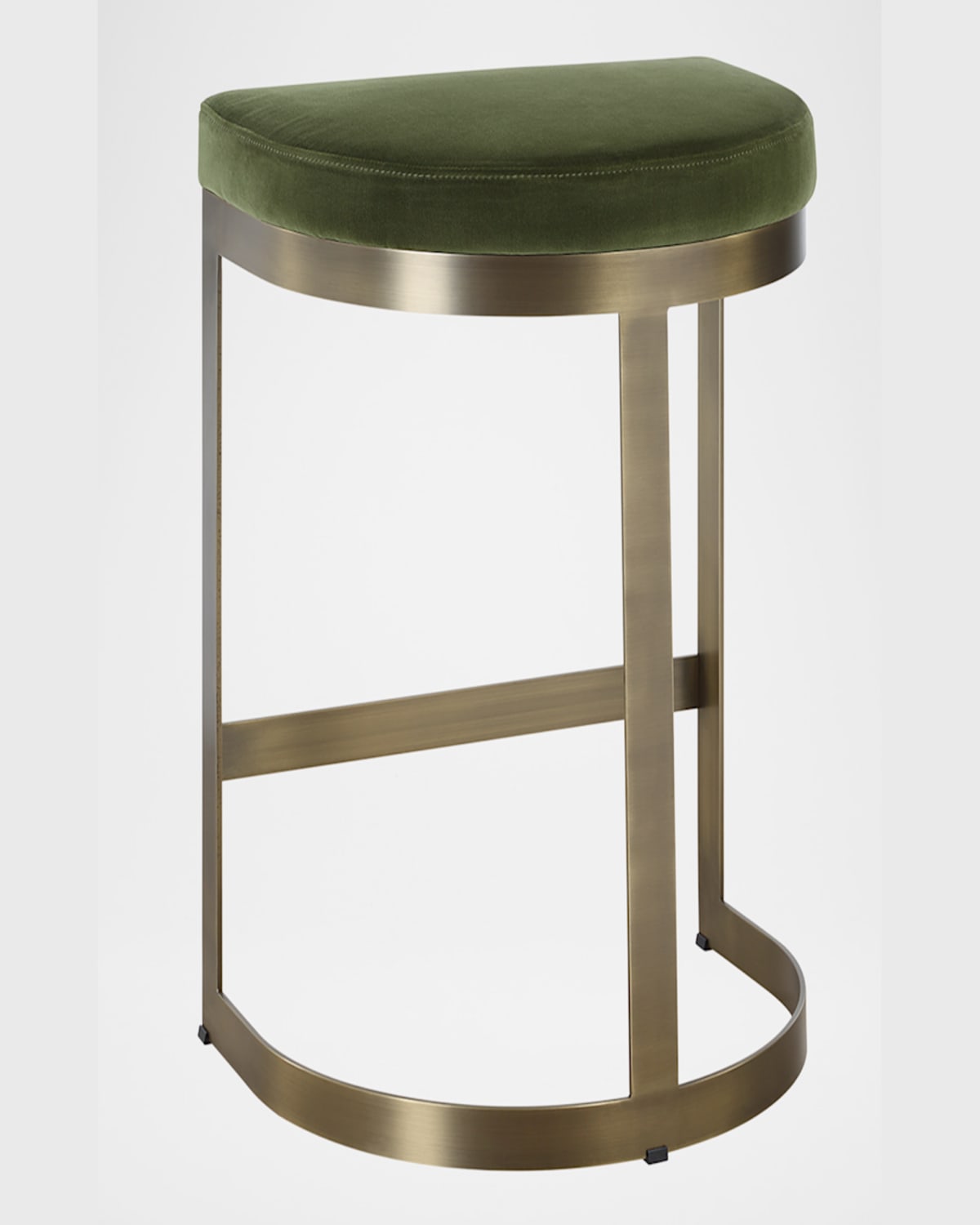 The Uttermost Co Ivanna 26" Counter Stool In Brushed Brass