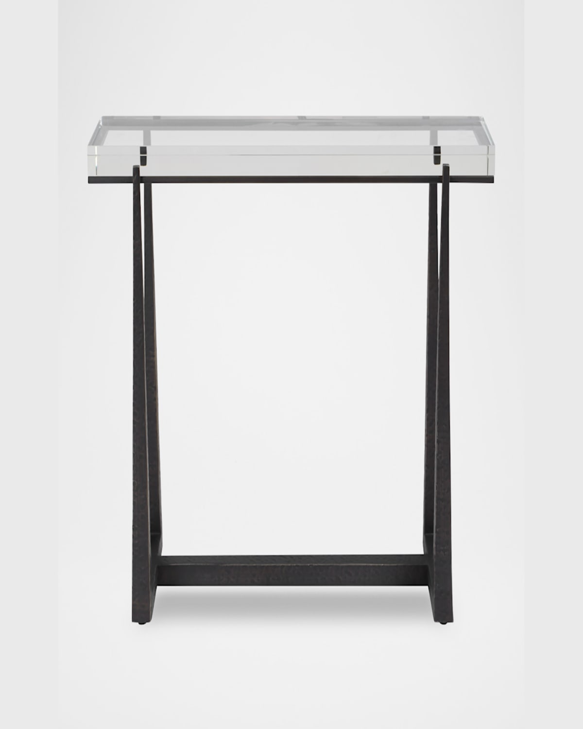 The Uttermost Co Midas Accent Table In Dark Bronze