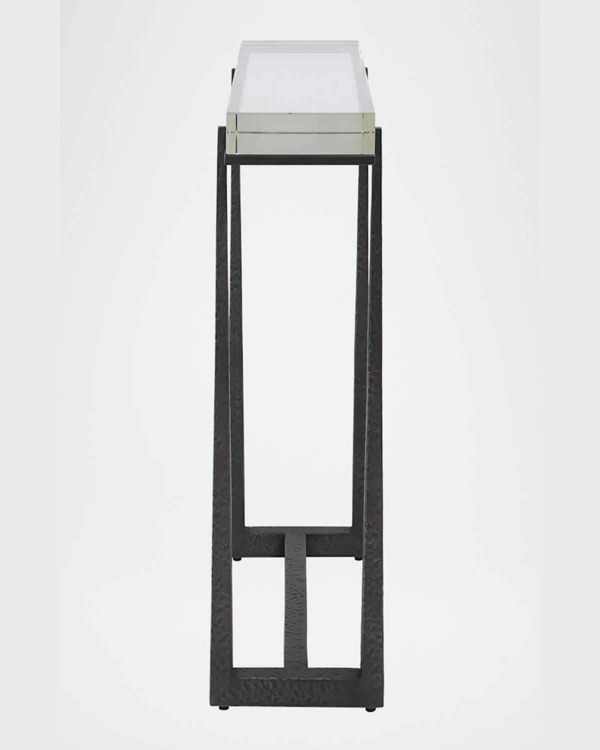 The Uttermost Co Midas Accent Table In Dark Bronze