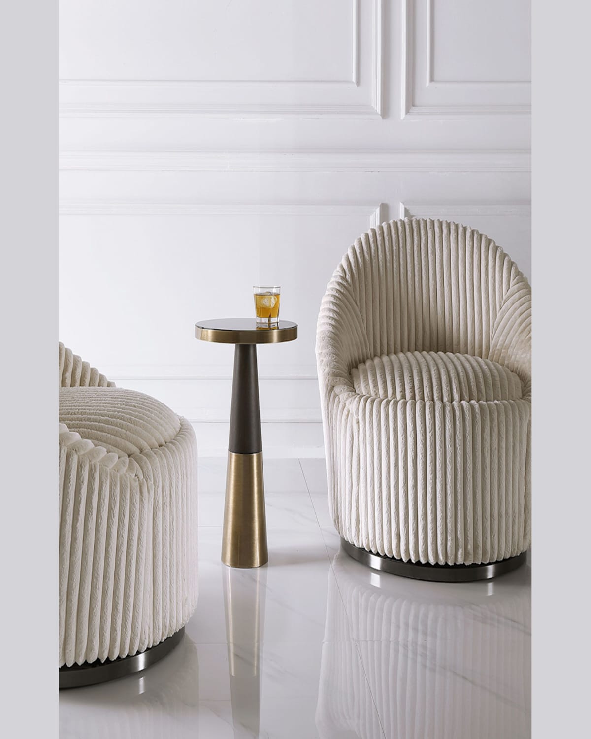 The Uttermost Co Fortier Accent Table In Dark Expresso
