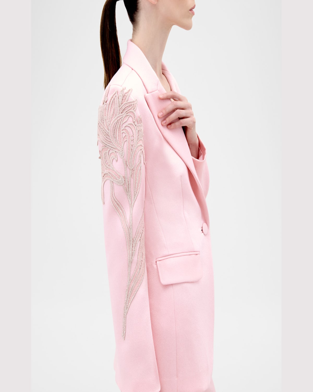 Silvia Tcherassi Rebeca Jacket In Pink