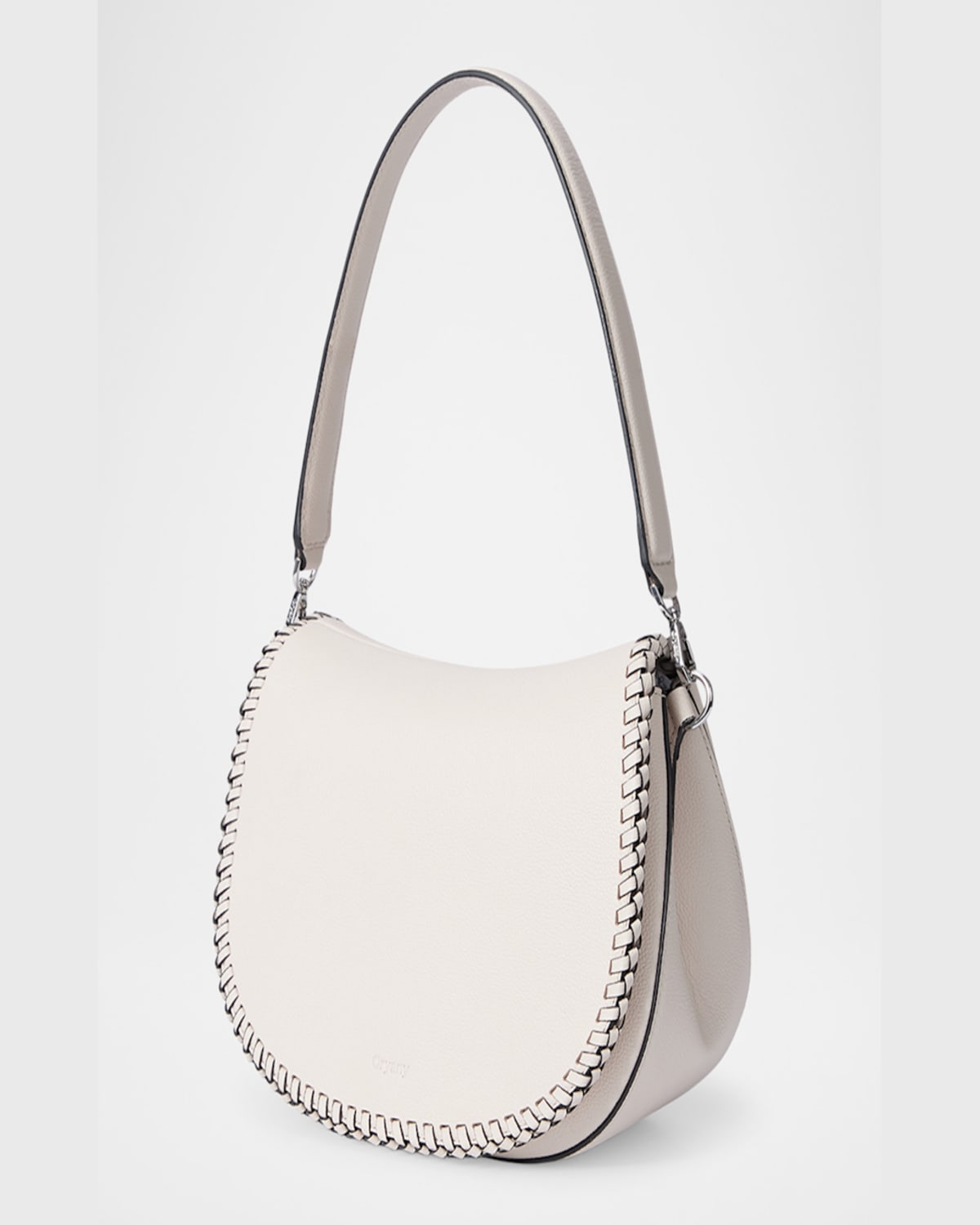 ORYANY BENTLEY MEDIUM LEATHER SADDLE SHOULDER BAG 