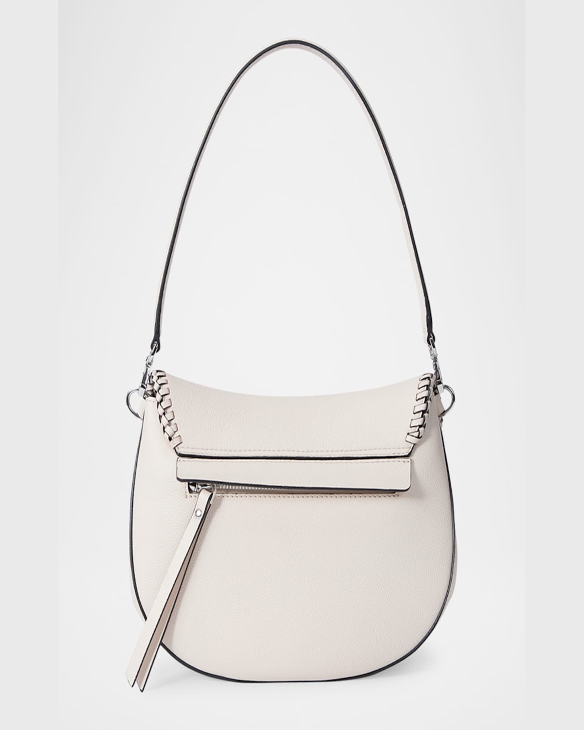ORYANY BENTLEY MEDIUM LEATHER SADDLE SHOULDER BAG 