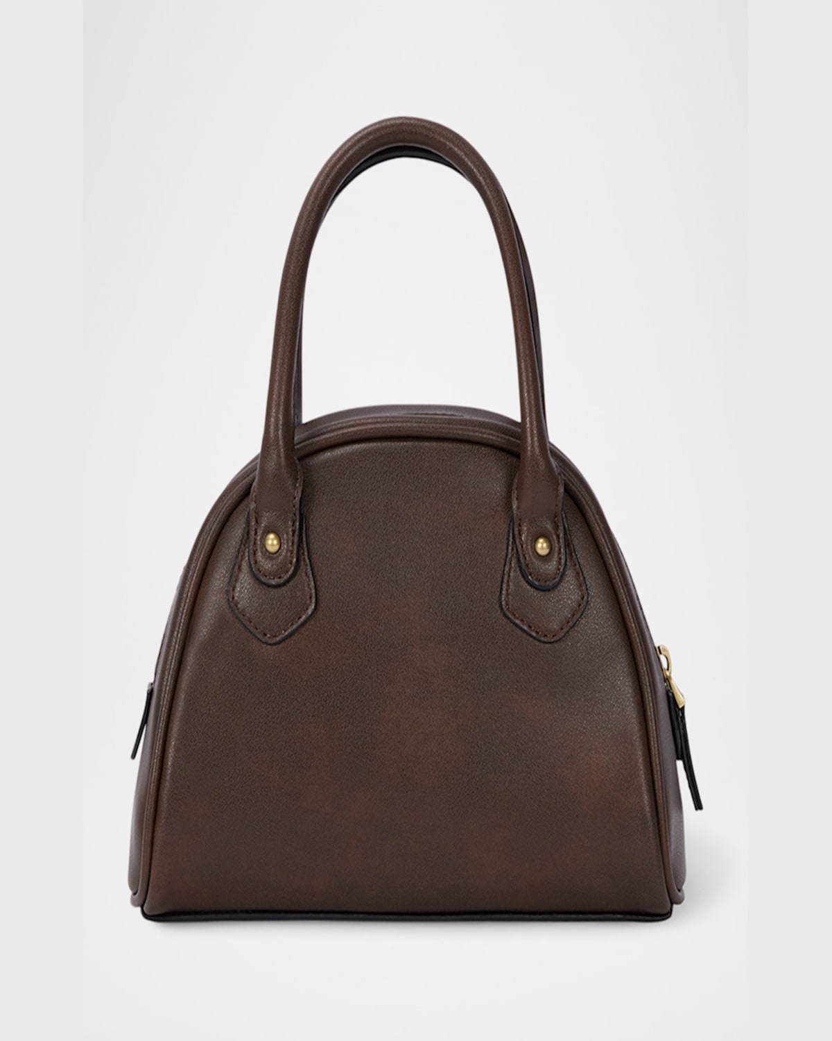 ORYANY CRESCENT LEATHER SHOULDER BAG 