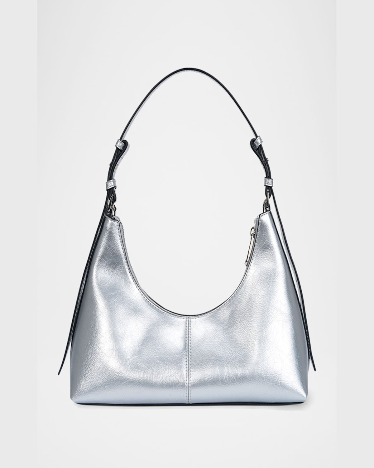 ORYANY MARRAKESH 25 METALLIC LEATHER SHOULDER BAG 