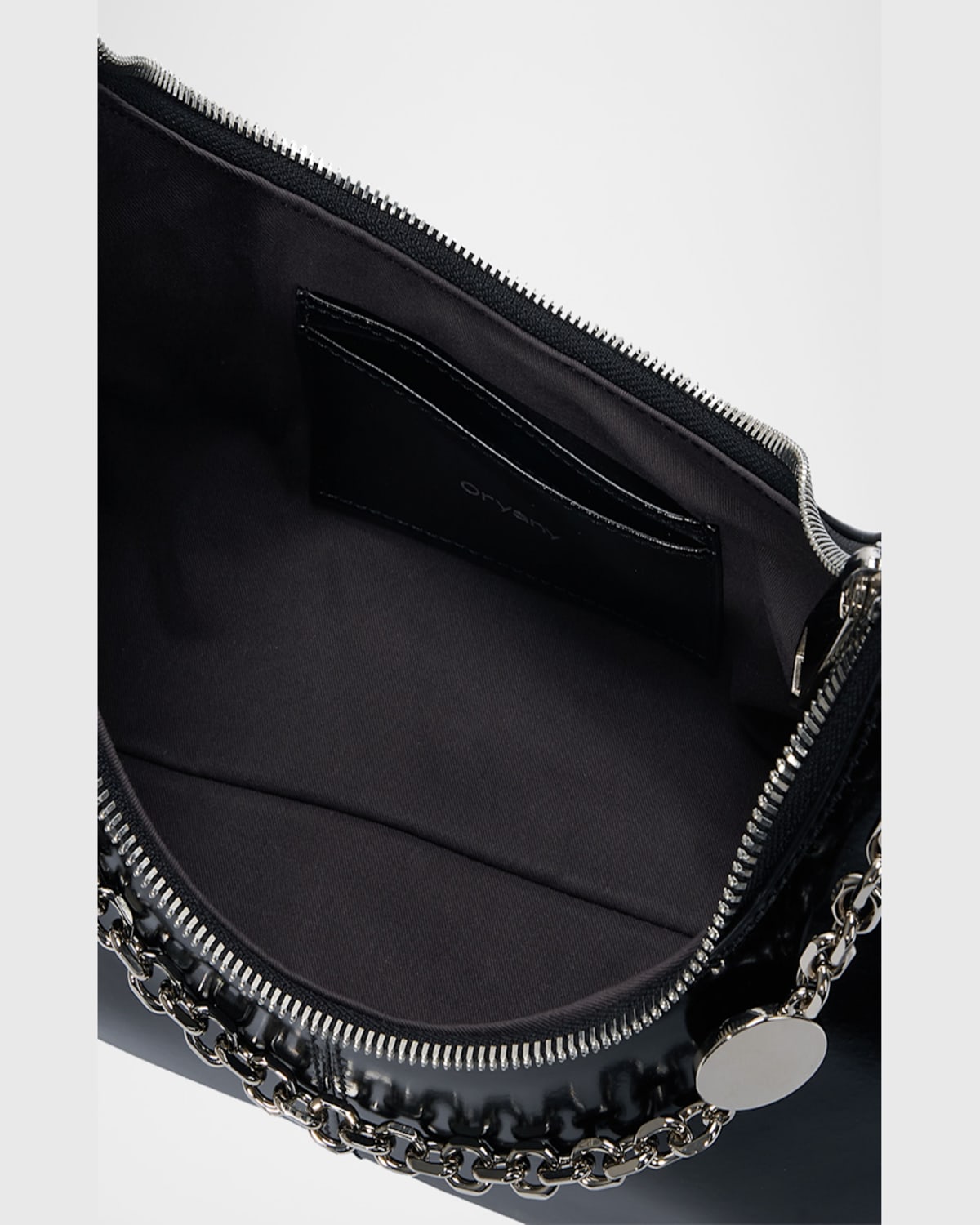 ORYANY MARRAKESH 25 SHINY LEATHER SHOULDER BAG 