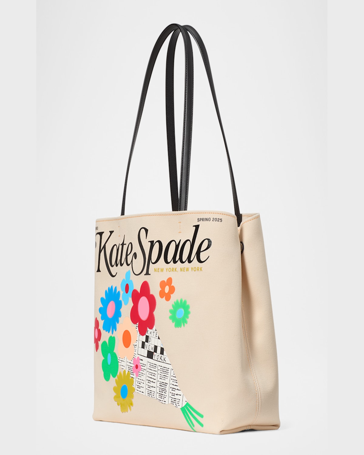 Kate Spade New York Fresh Picks Canvas Tote In Multi