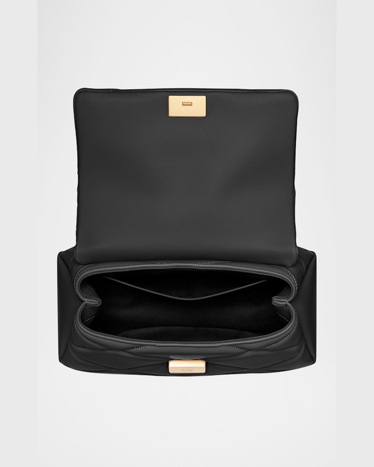 Kate Spade Grace Quilted Leather Top-handle Bag In Black