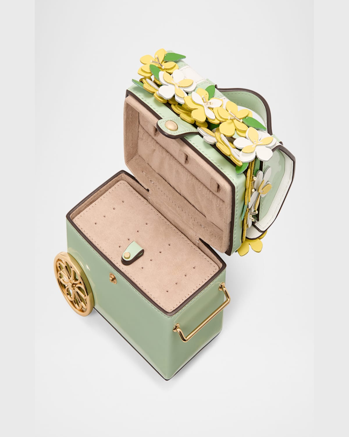Kate Spade Fresh Picks Flower Cart Jewelry Case In Multi
