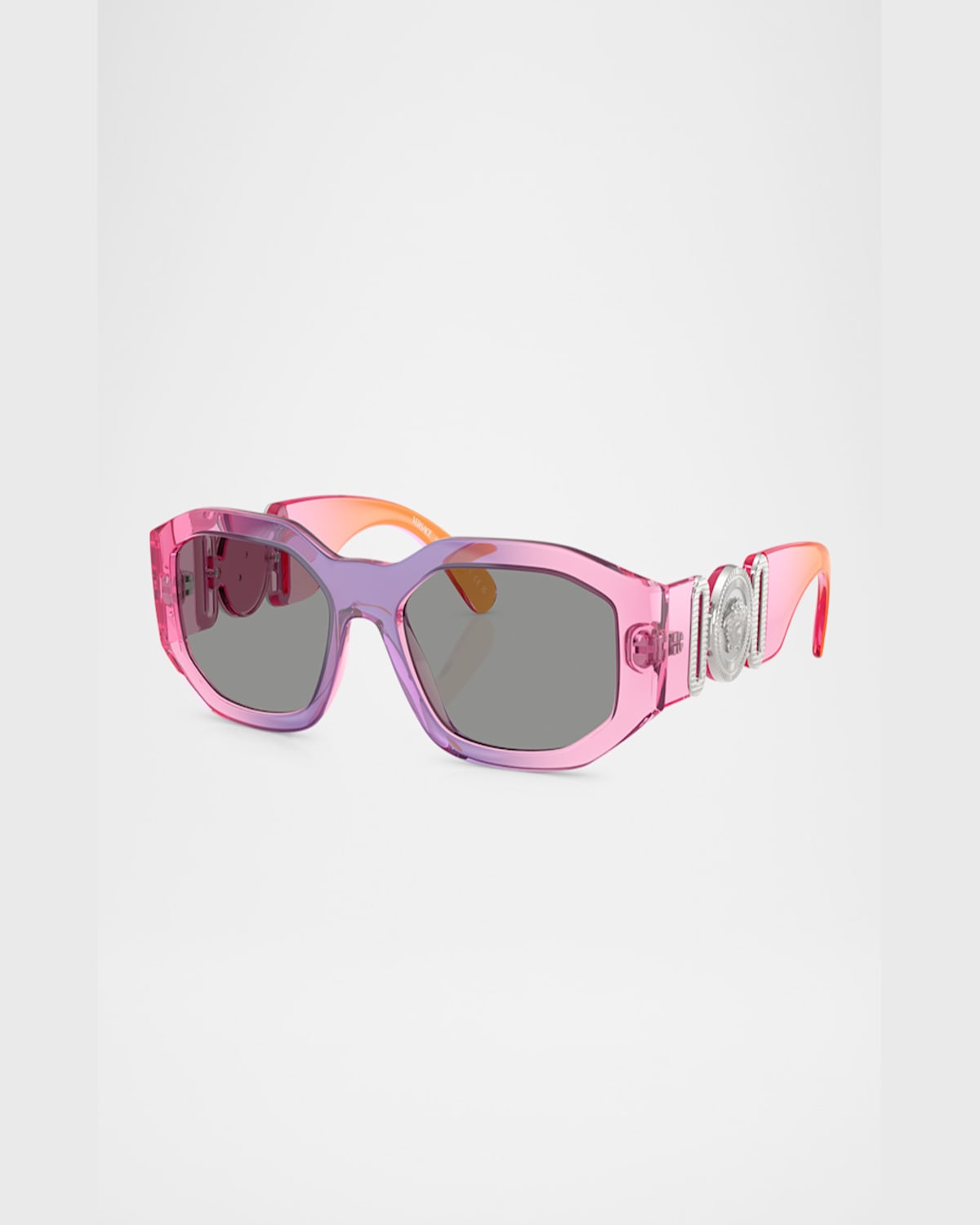 Versace Ve4361 Two Tone Medusa Sunglasses In Grey