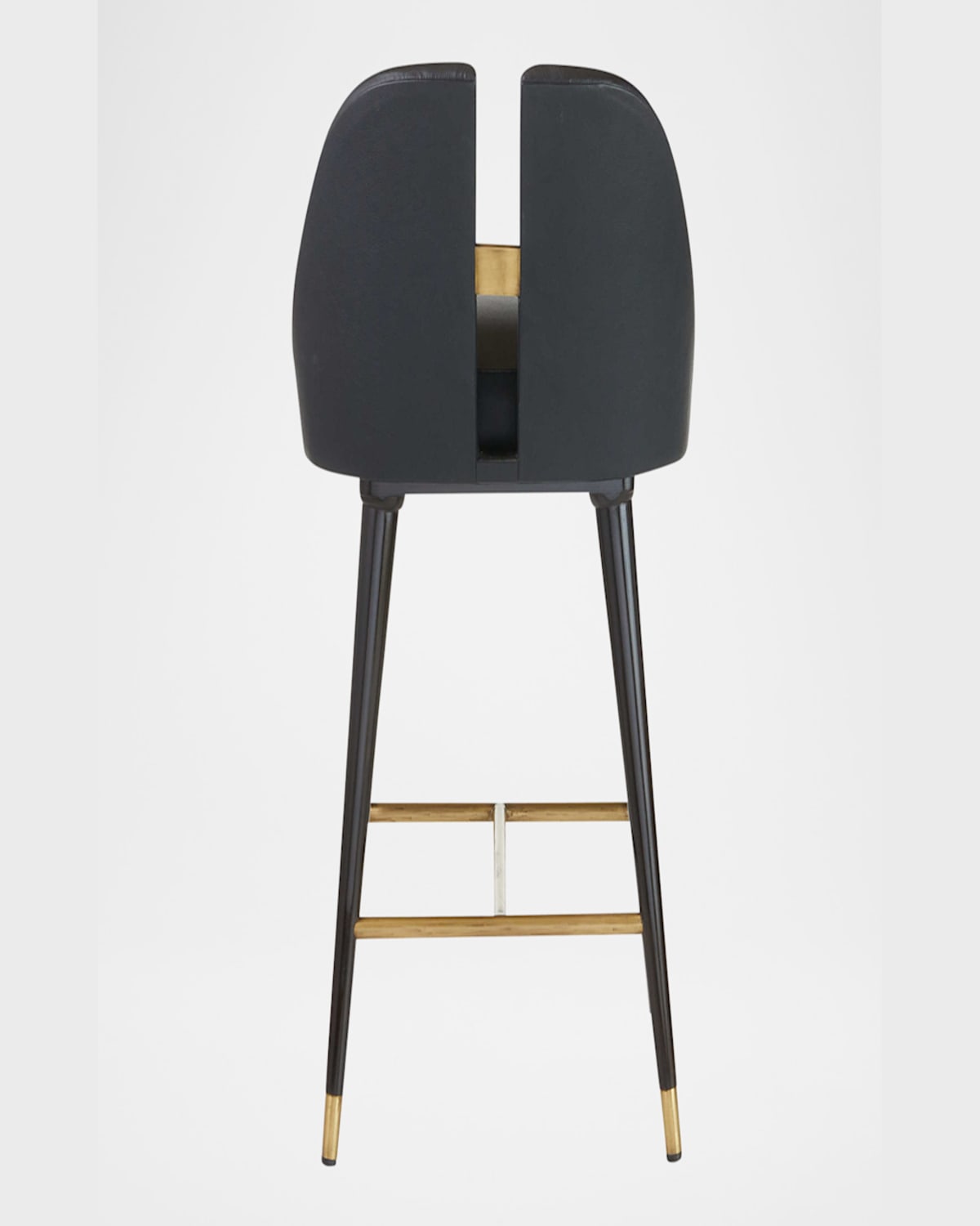 Arteriors Crowley Split-back 25.5" Counter Stool In Black