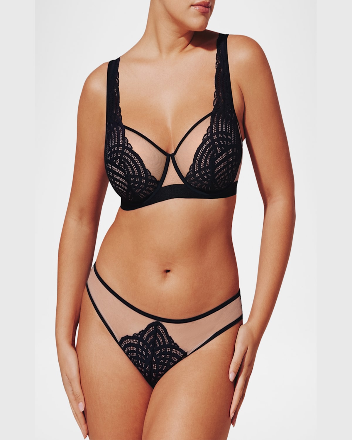 Thirdlove Deco Lace Unlined Bra
