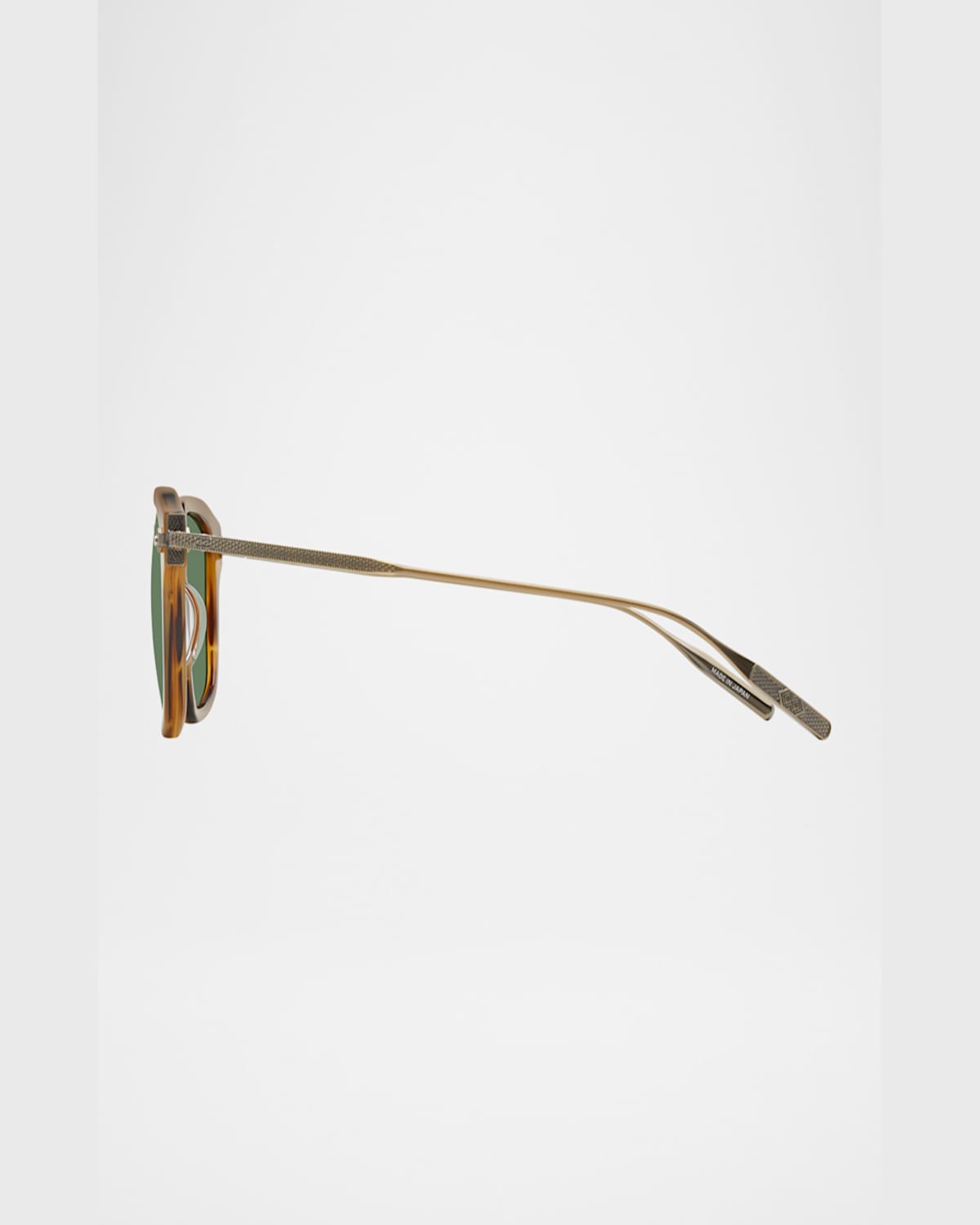 BARTON PERREIRA MEN'S NOLAN ACETATE & TITANIUM RECTANGULAR SUNGLASSES 