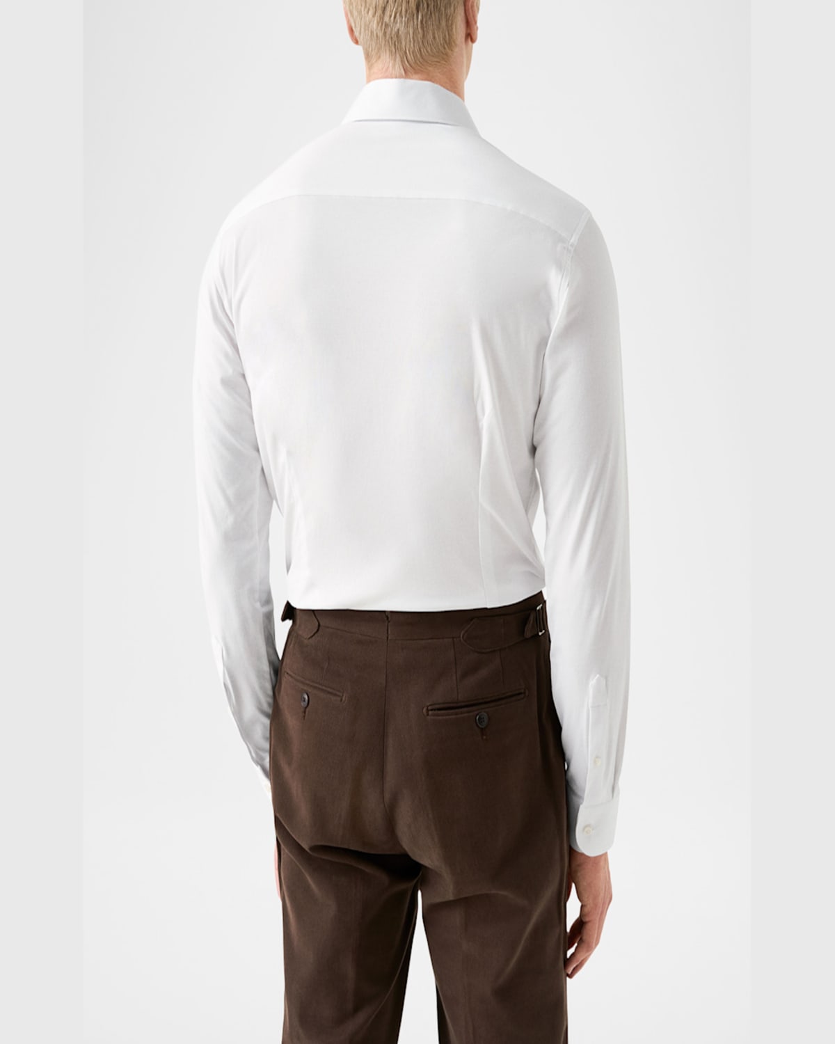 Eton Men's Slim-fit 4flex Sport Shirt In White