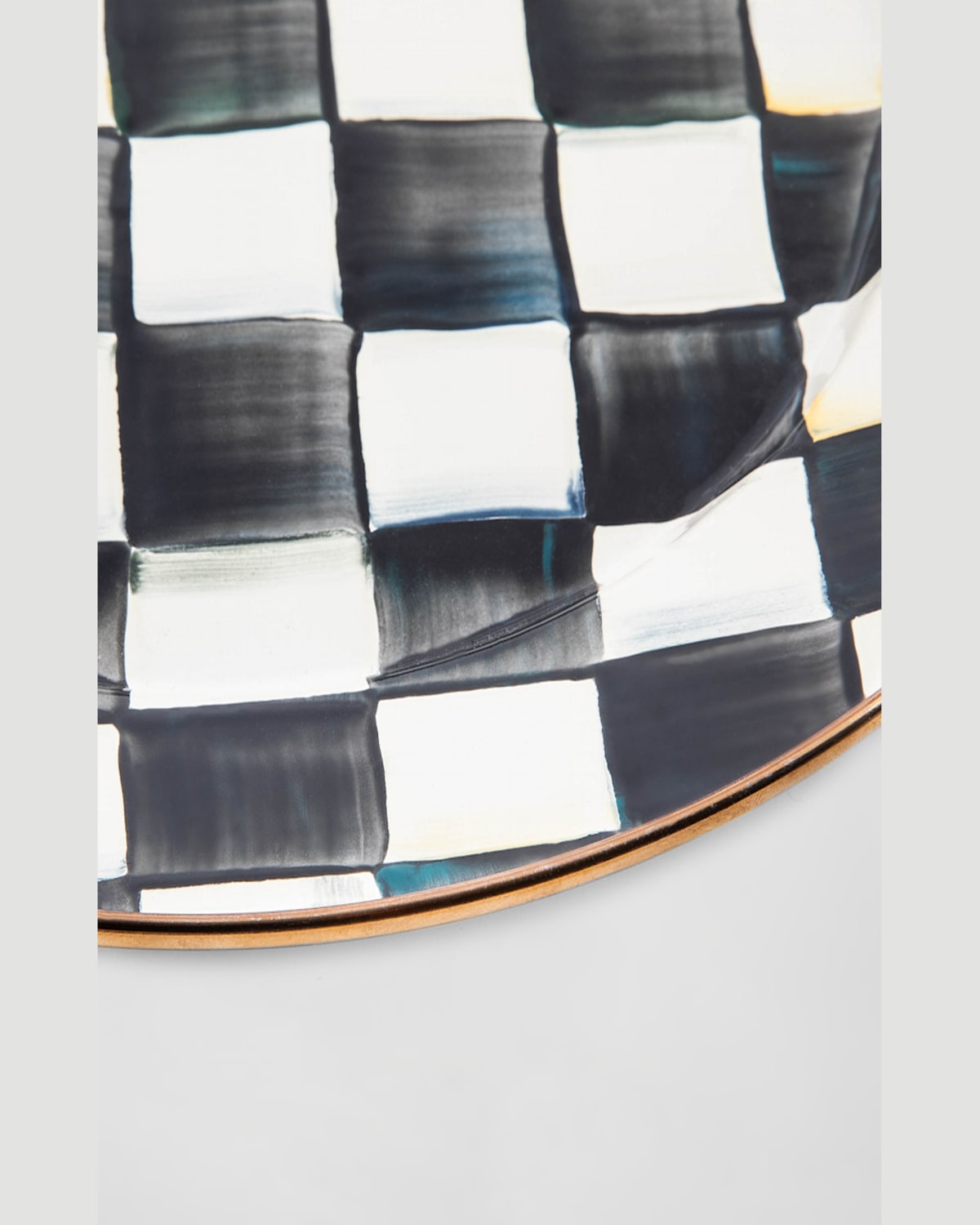 Shop Mackenzie-childs Courtly Check Charger Plate