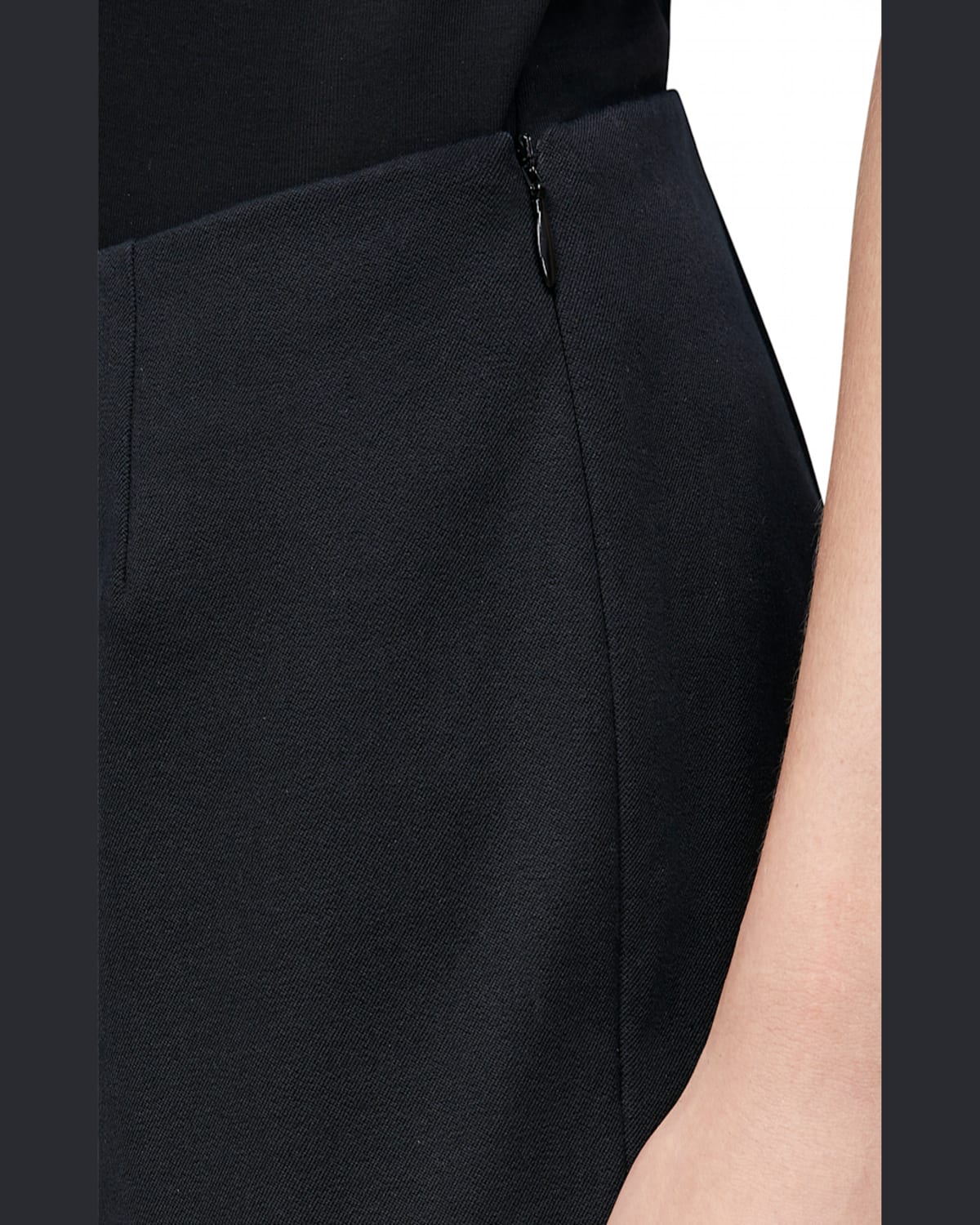Lafayette 148 Petite Bleecker Jodhpur Crop Pants In Black
