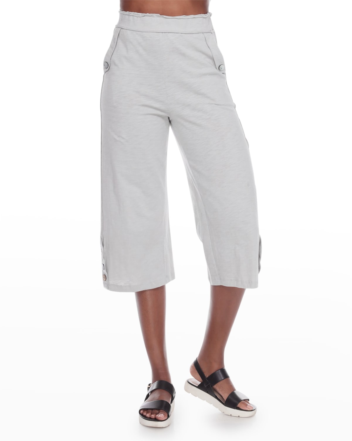 Neon Buddha Plus Size Bolivia Capri Pants In White | ModeSens