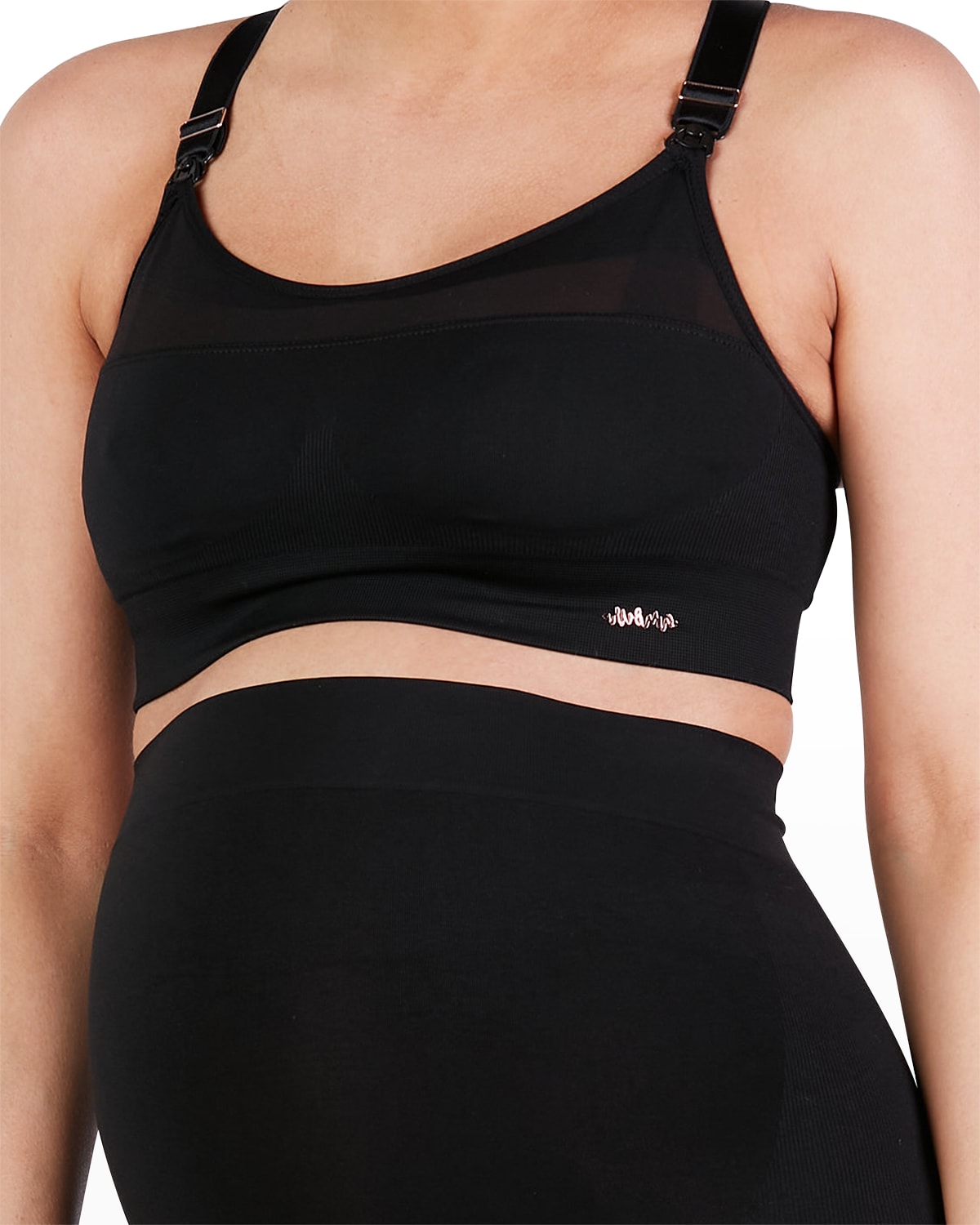 Cache Coeur Maternity Woma Nursing Sports Bra In Black | ModeSens