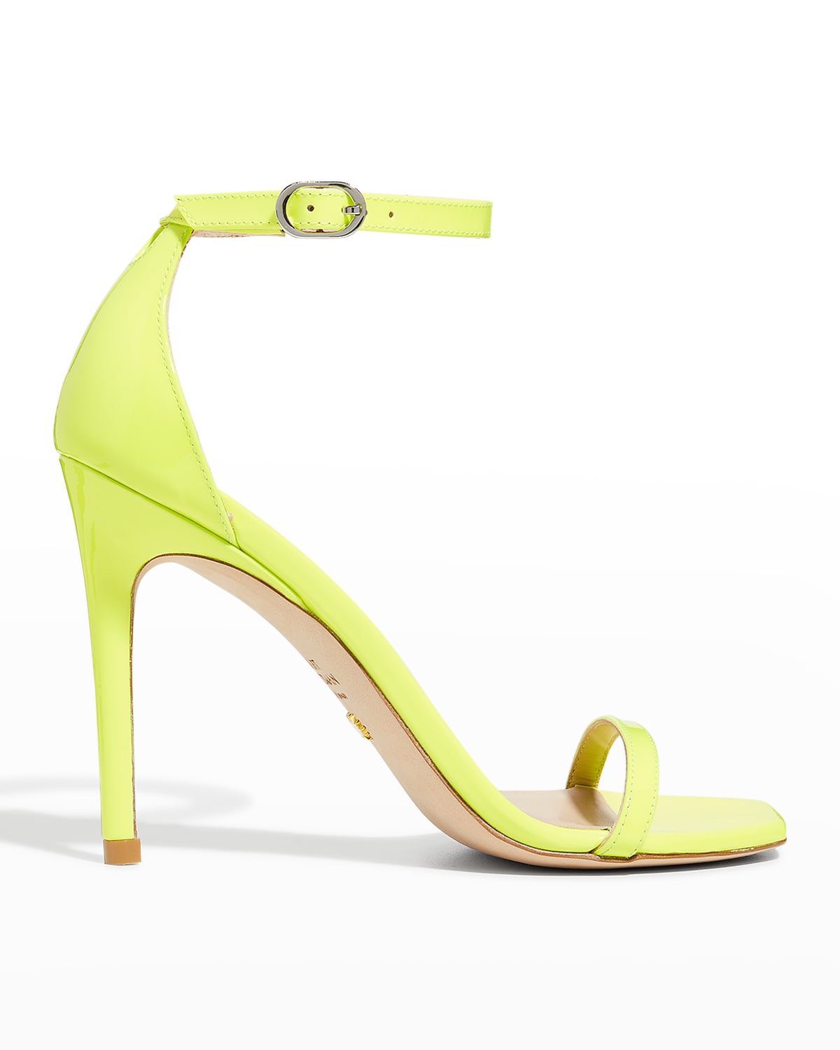 stuart weitzman yellow sandals