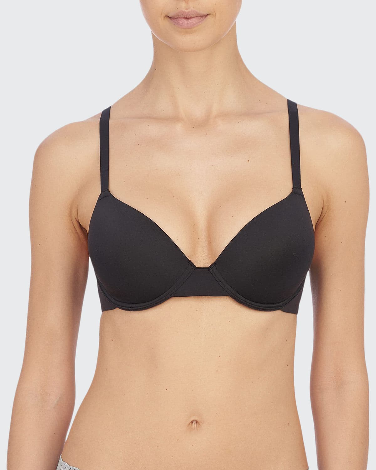 Shop Natori Revelation Contour Underwire Bra In Black