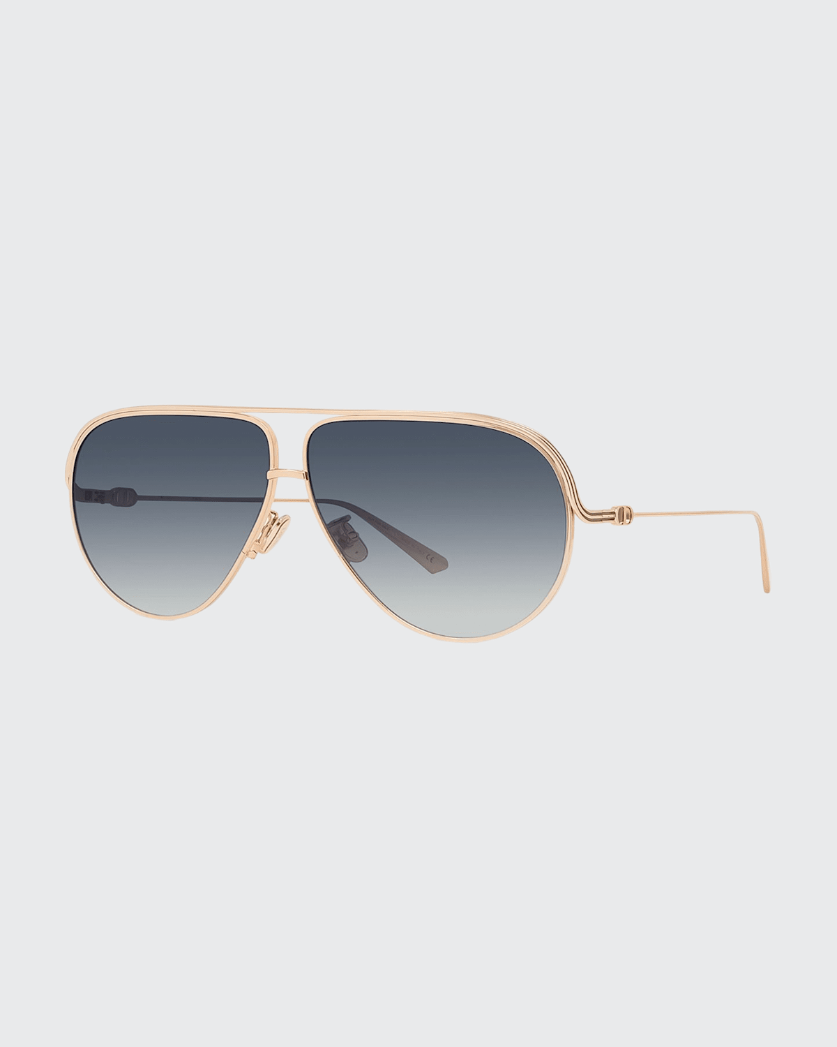 Dior Metal Aviator Sunglasses