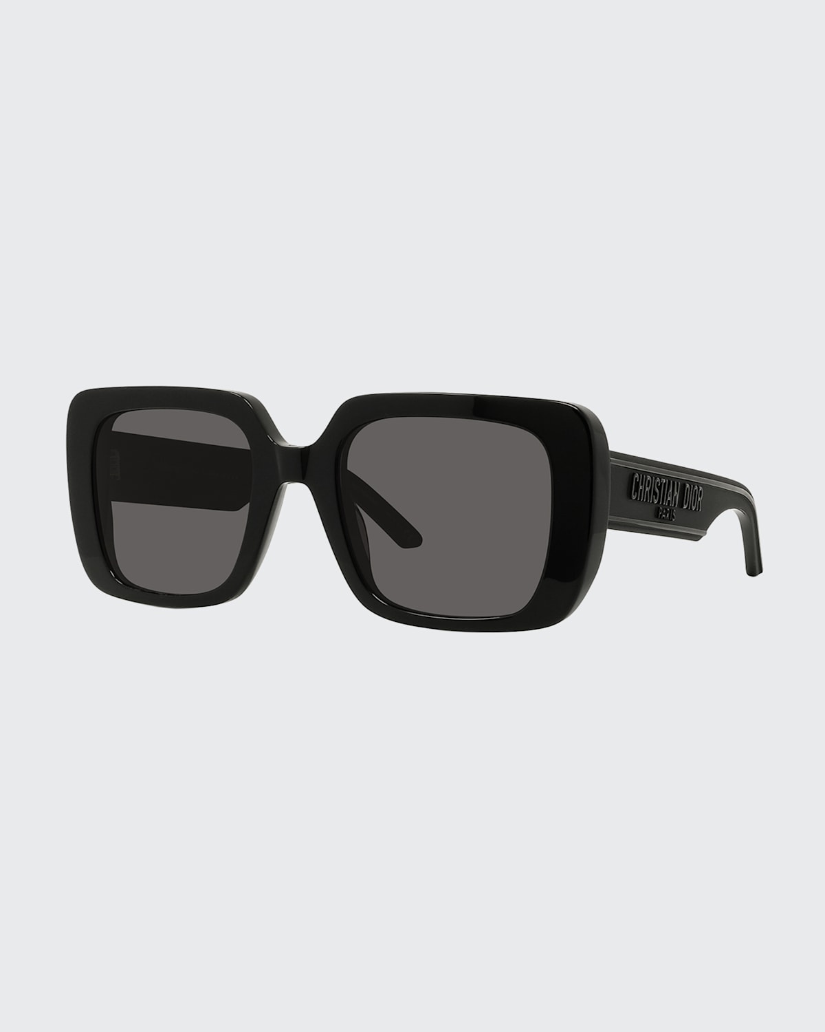 Shop Dior Wil S3u Sunglasses In Black / Smoke