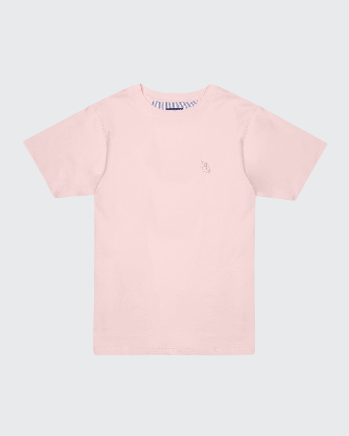Shop Tom & Teddy Boy's Pima Cotton T-shirt In Pink