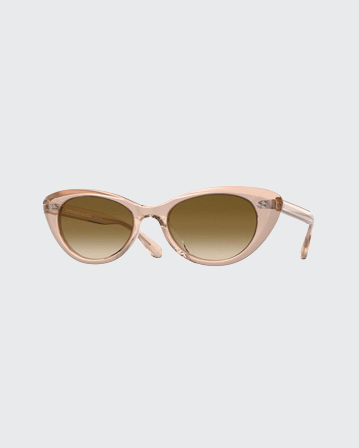 Shop Oliver Peoples Rishell Acetate Cat-eye Sunglasses In Blush