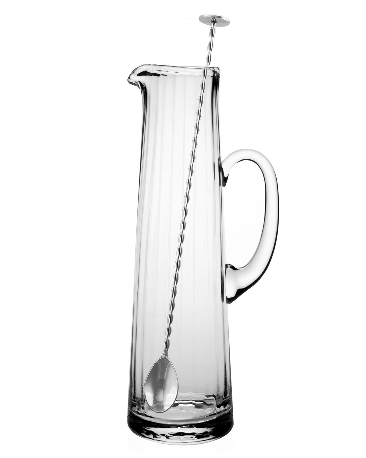 Shop William Yeoward Crystal Corrine Cocktail Jug And Spoon In Clear