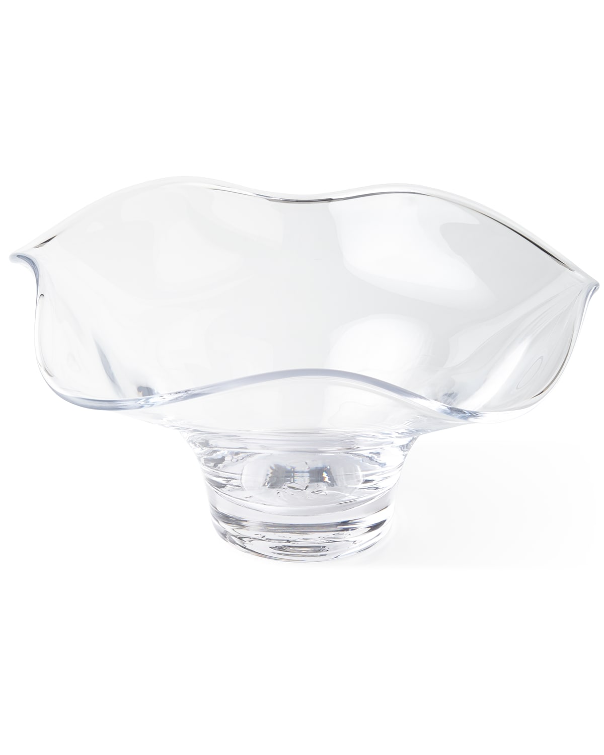 Simon Pearce Large Chelsea Bowl In Transparent