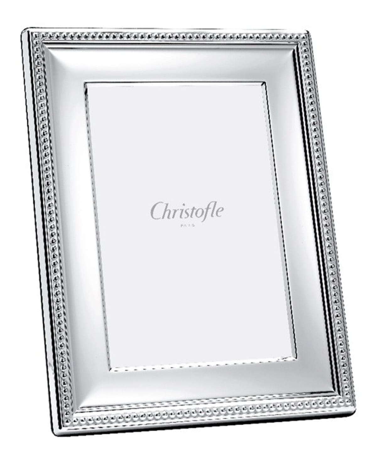 Christofle Perles 7" X 9" Frame In Multi