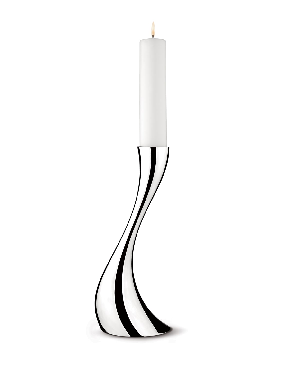 Georg Jensen Cobra Candleholder Small Three-piece Set