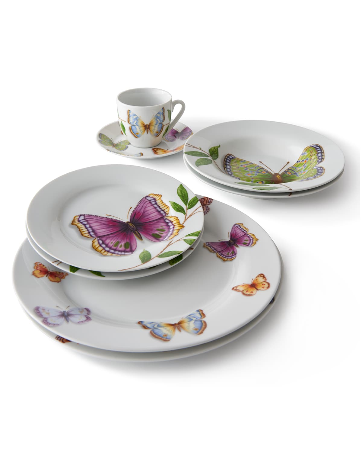 Neiman Marcus 20-piece Butterfly Dinnerware Service