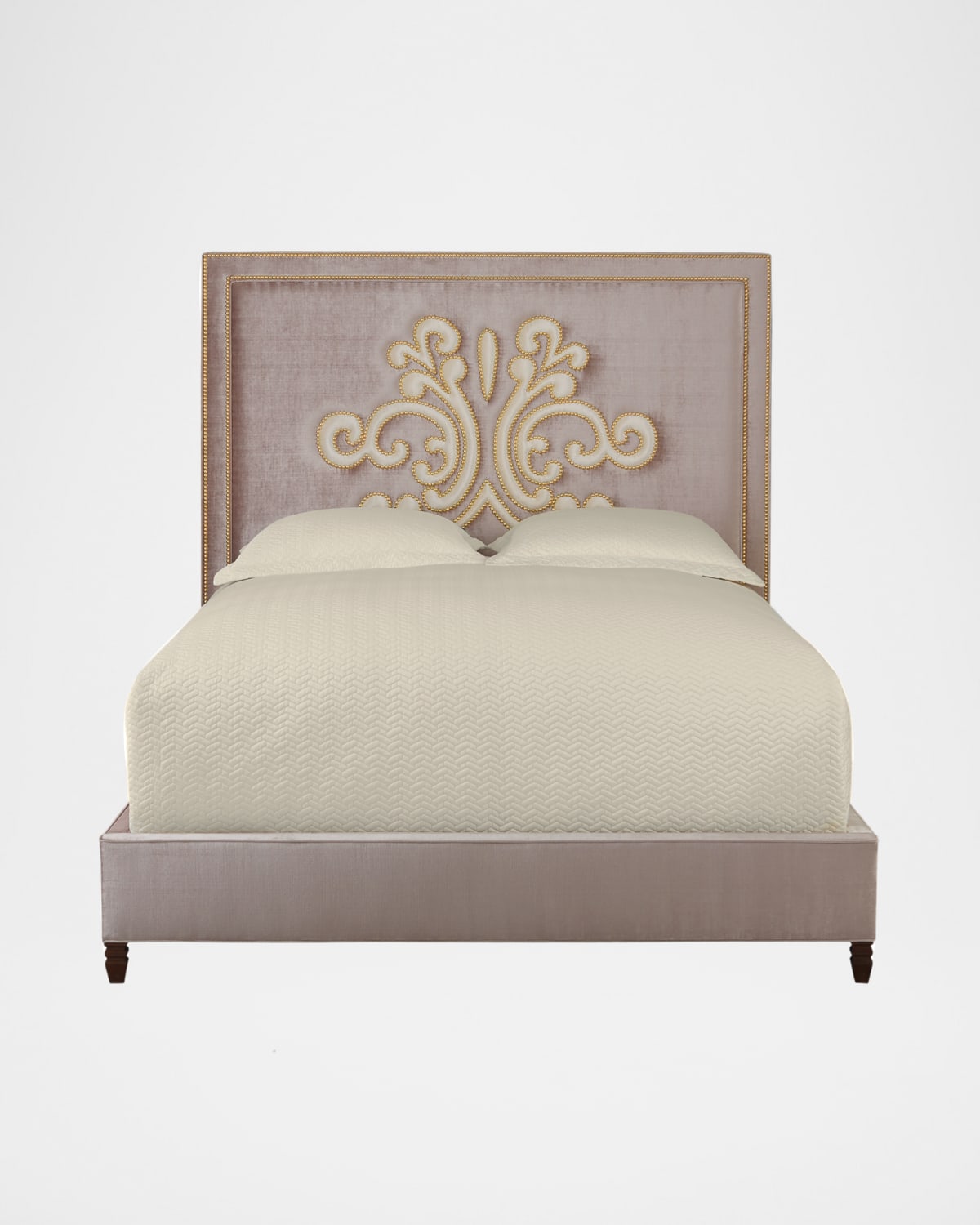 Haute House Aurora Queen Bed In Amethyst