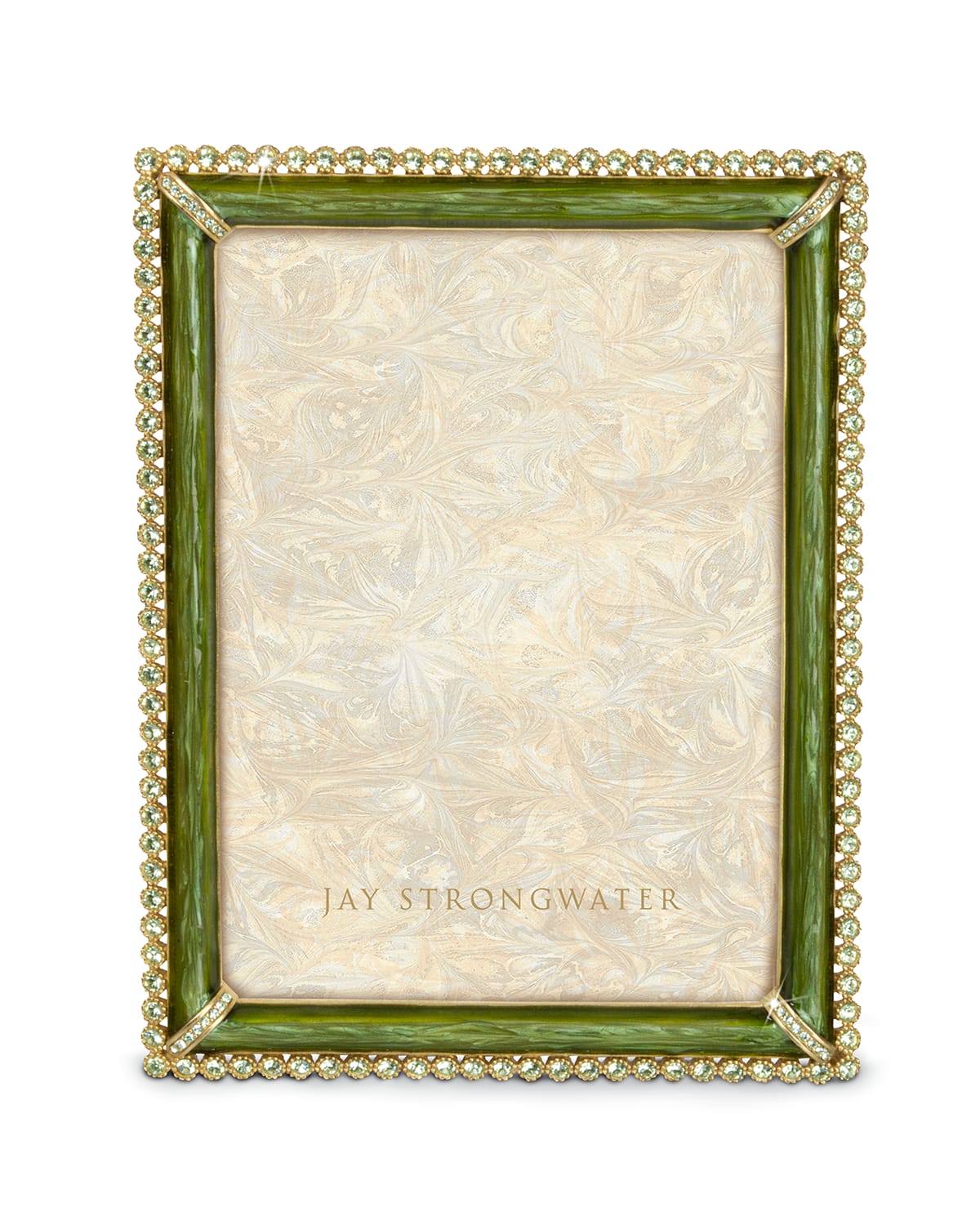 Jay Strongwater Lucas Stone Edge 5 X 7 Frame
