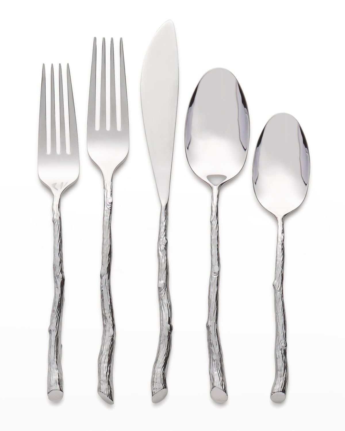 Michael Aram 5-piece Twig Flatware Place Setting In Stainless