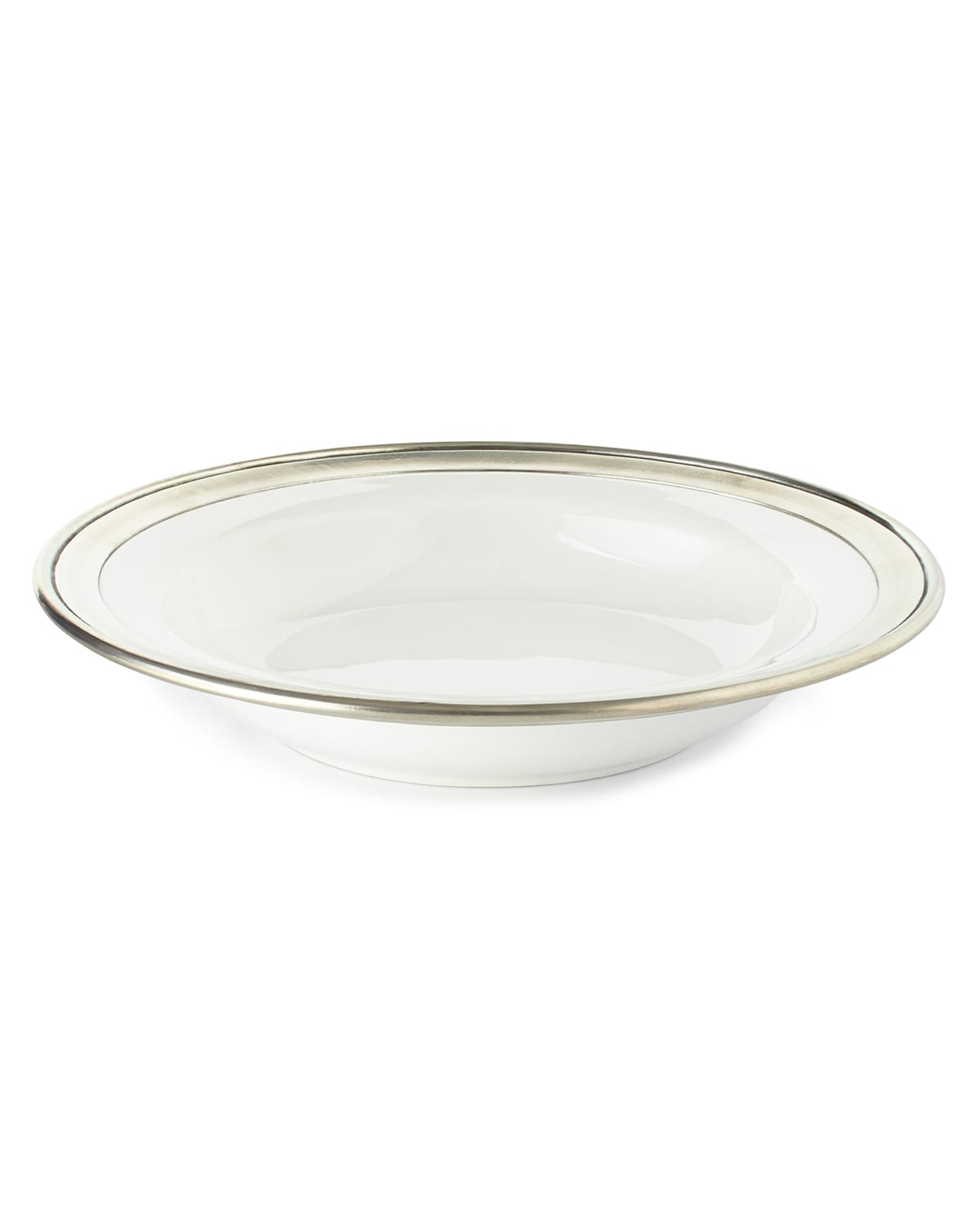 Match Convivio Ceramic & Pewter Soup/pasta Bowl