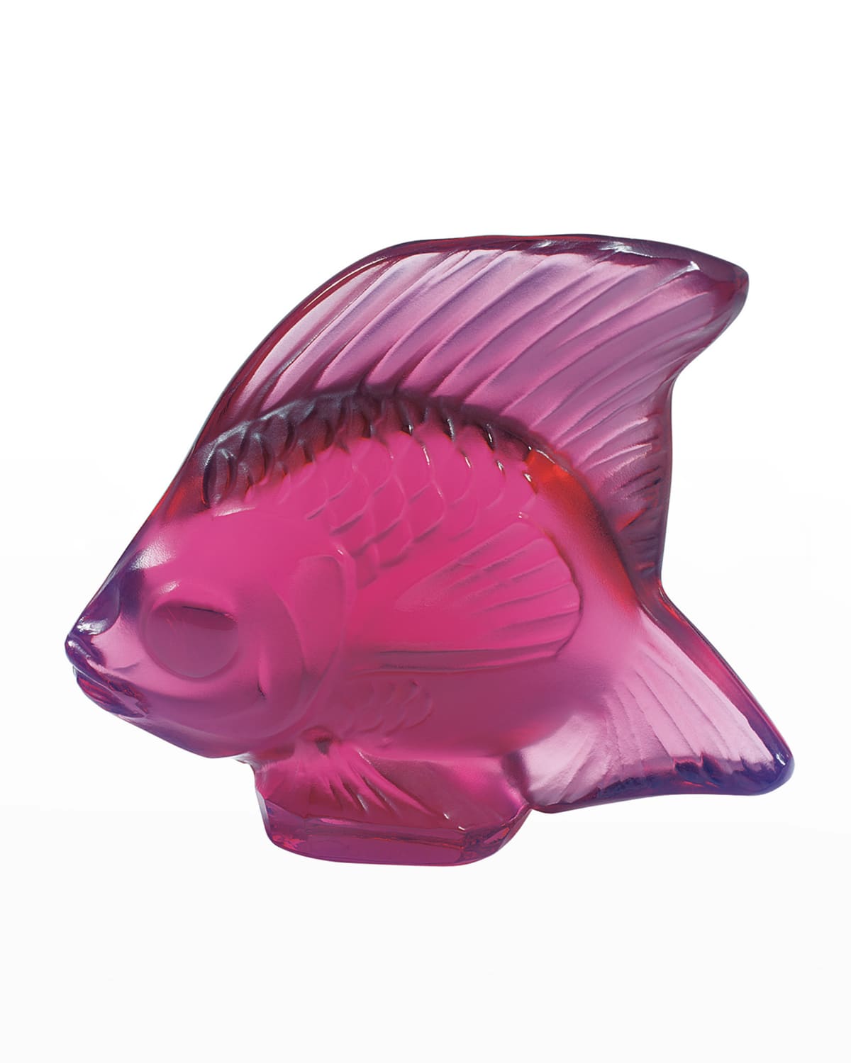 Lalique Fuchsia Fish