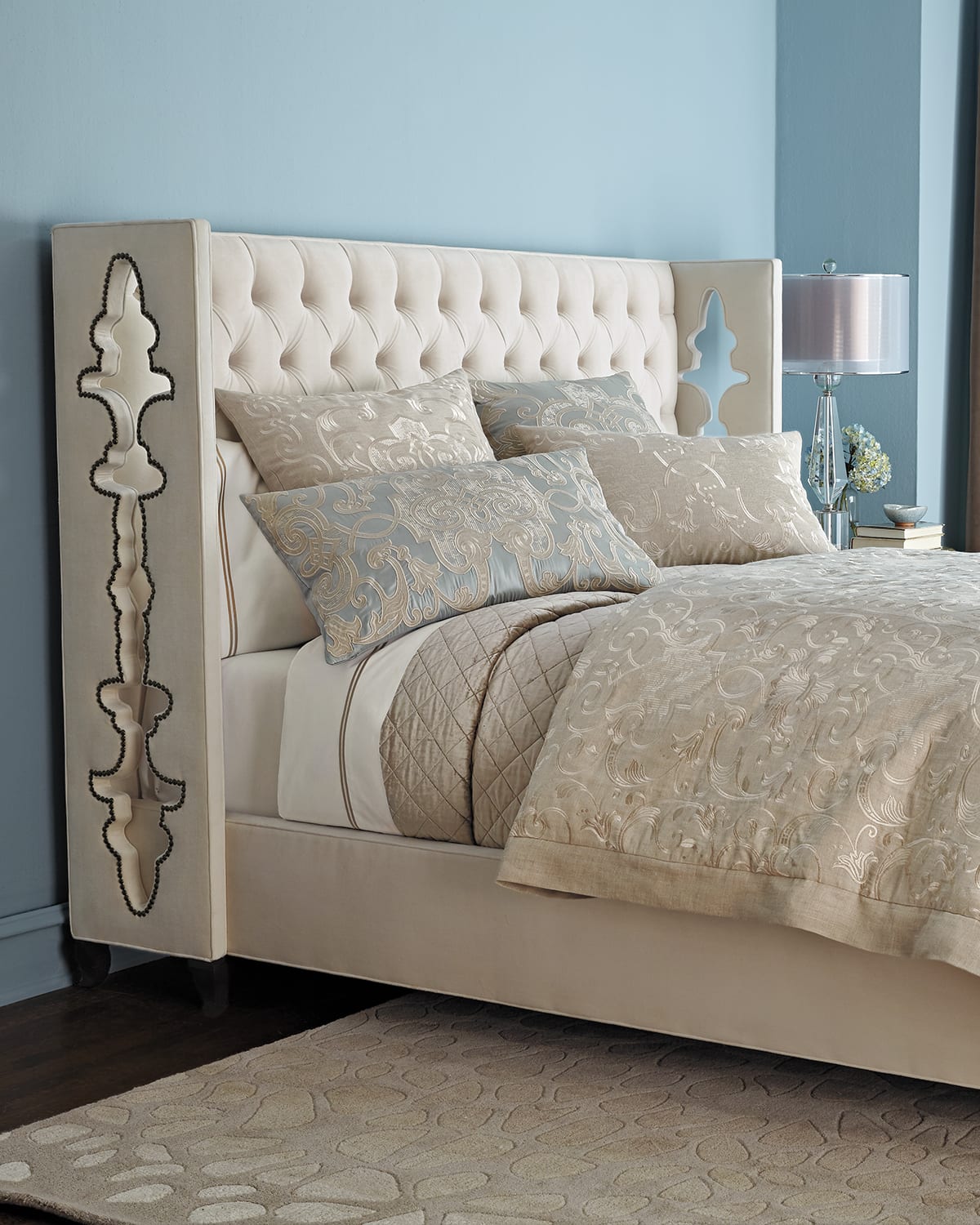 Haute House Ballustrade King Bed In Ivory