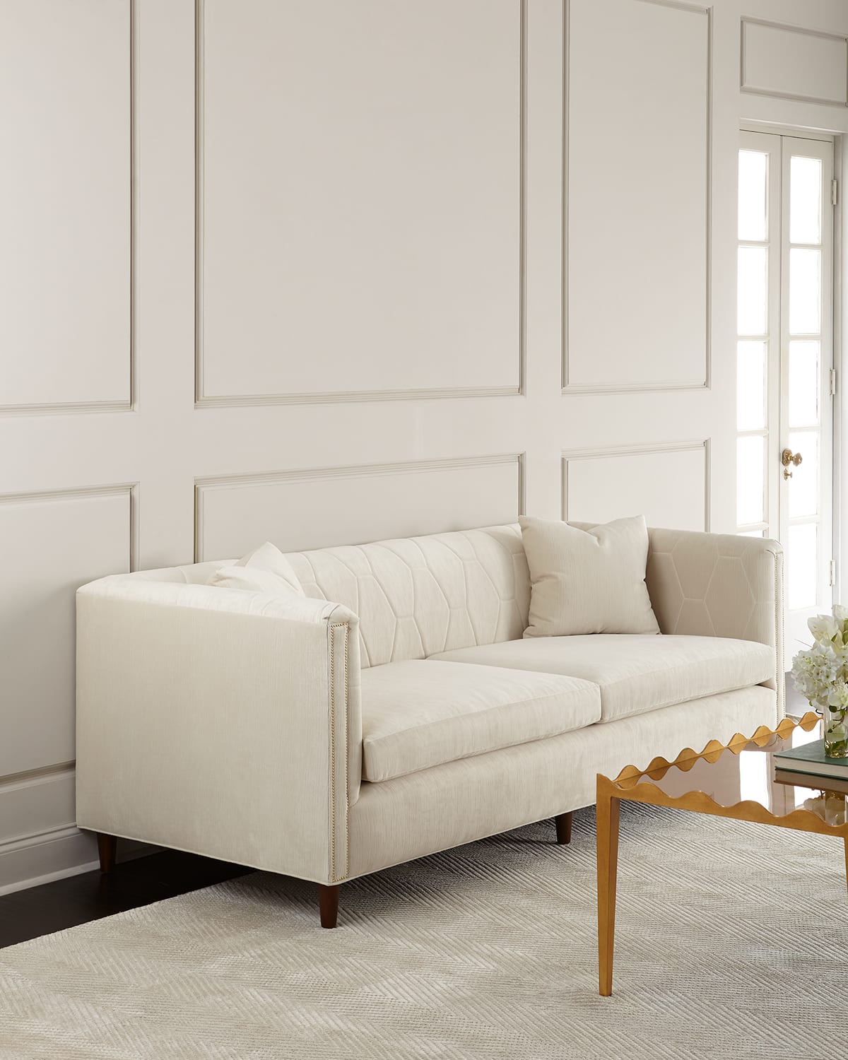 Haute House Maxwell Tufted Sofa