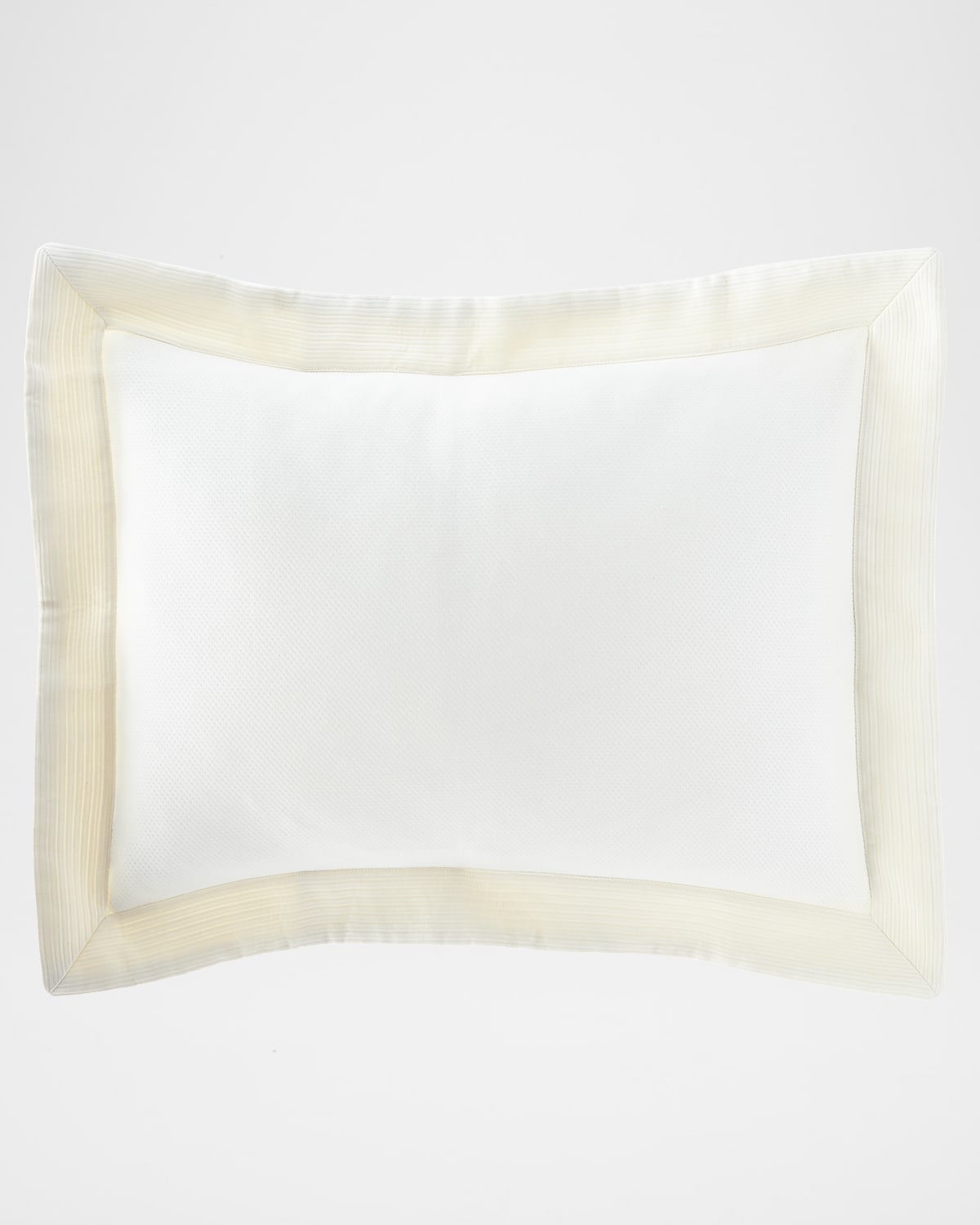 Peacock Alley Standard Angelica Pique Sham In White